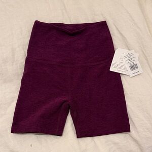 Beyond Yoga Aubergine Bike Shorts